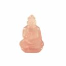 Buddha Rose Quartz Stone 4.5cm