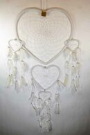 Dream Catcher Heart White
