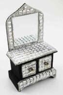 Dressing Table Mini Silver Colour