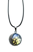 Necklace Moon And Stars Opalite