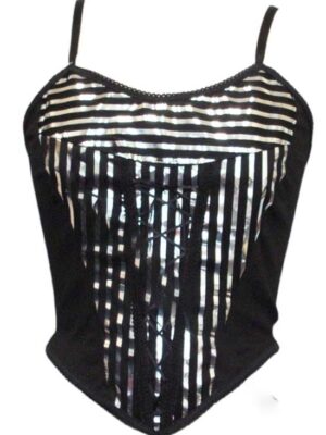 Basque Cotton Black And Silver