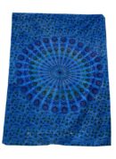 Bedspread Single Mandala Turquoise