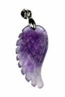 Pendant Wing Amethyst 35mm