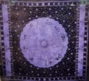 Bedspread Single Zodiac Purple