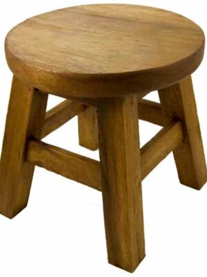 Stool Wooden Small Plain