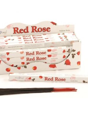 Incense Stick Stamford Hexagonal Red Rose 6pcs