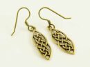 Earring Bronze Celtic Weave