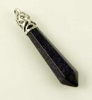 Pendant Hexagonal Blue Sunstone