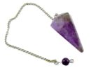 Pendulum Faceted Amethyst