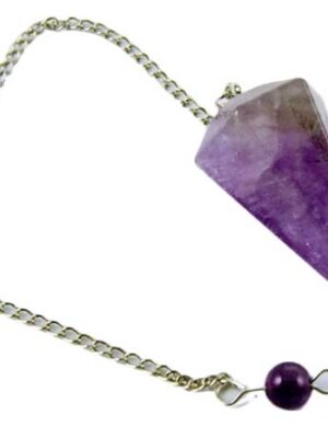 Pendulum Faceted Amethyst