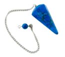 Pendulum Faceted Howlite