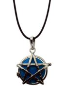 Necklace Pentagram Turquoise