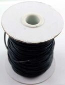 Leather Cord 2mm Black 50 Metres