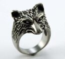 Ring Pewter Wolf