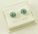 Earring Silver Stud Ball 8mm