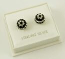 Earring Silver Stud Ball 8mm