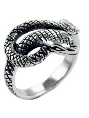 Ring Silver Snake