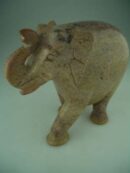 Soapstone Elephant With Hole