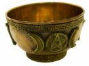 Bowl Copper Triquetra H4.5cm