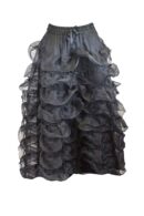 Skirt Black Long Size 12