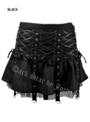 Skirt Mini Cotton Black