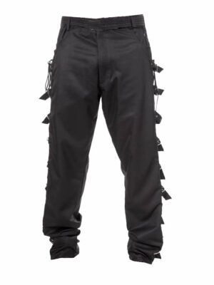 Trousers Cotton In Black (Various Sizes)