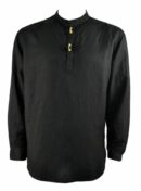 Shirt Mandarin Black (Various Size And Colours)