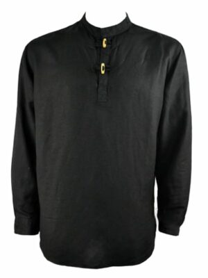 Shirt Mandarin Black (Various Size And Colours)