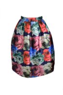 Skirt Navy Multi (Various Sizes)