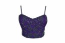 Blouse Beaded Purple Size 14