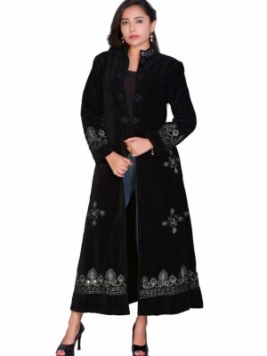 Jordash Jacket. Long Velvet (Various Colour & Sizes)