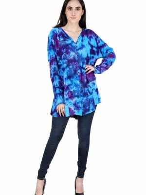 Jordash Top With Row of Buttons (Various Colours)