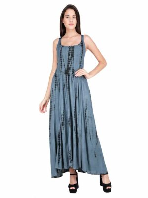 Dress Long Elasticated TD (Various Colours)