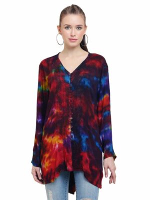 Top With Buttons Fire One Sz