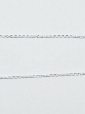 Silver Chain Cable Links (Various Sizes)