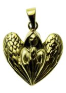 Pendant Bronze Praying Angel Lisa Parker Licensed