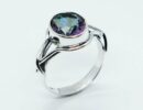Silver Ring Mystic Quartz