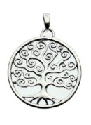 Silver Pendant Tree Of Life