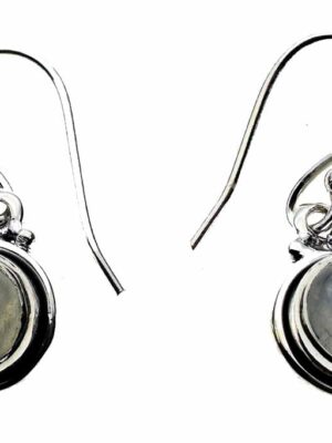 Silver Earring Rainbow