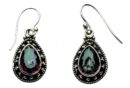 Silver Earring Mystic Quartz