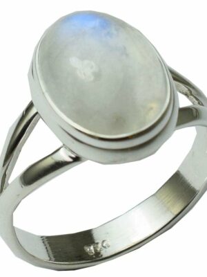 Silver Ring Rainbow Plain