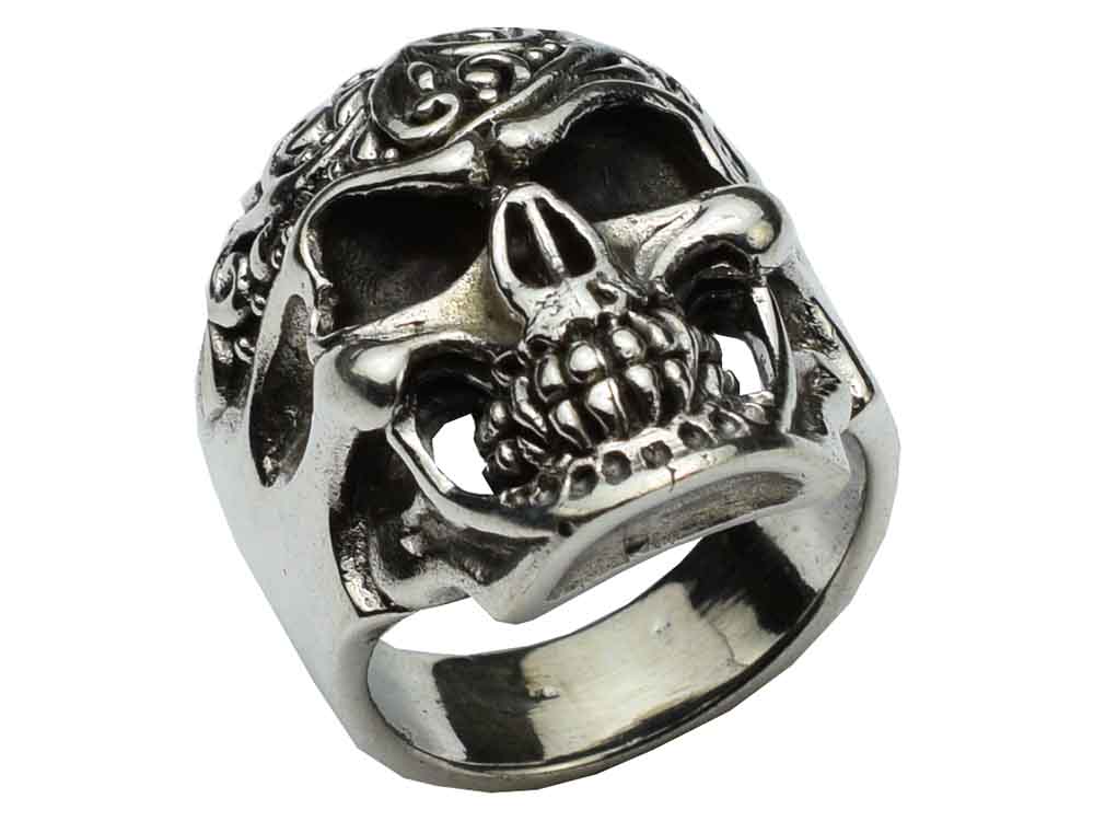 Silver Ring Chunky Skull