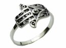 Silver Ring Fatima Hand