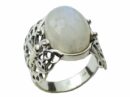 Silver Ring Butterfly Rainbow