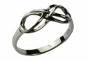 Silver Ring Infinity Symbol