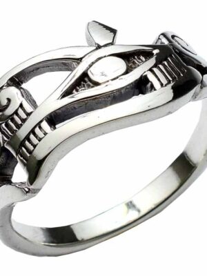 Silver Ring Egyptian Eye