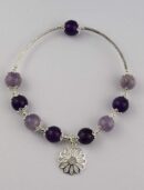 Silver Bracelet Amethyst