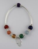 Silver Bracelet Chakra