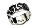 Silver Ring Band Celtic