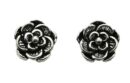 Silver Earring Stud Flower